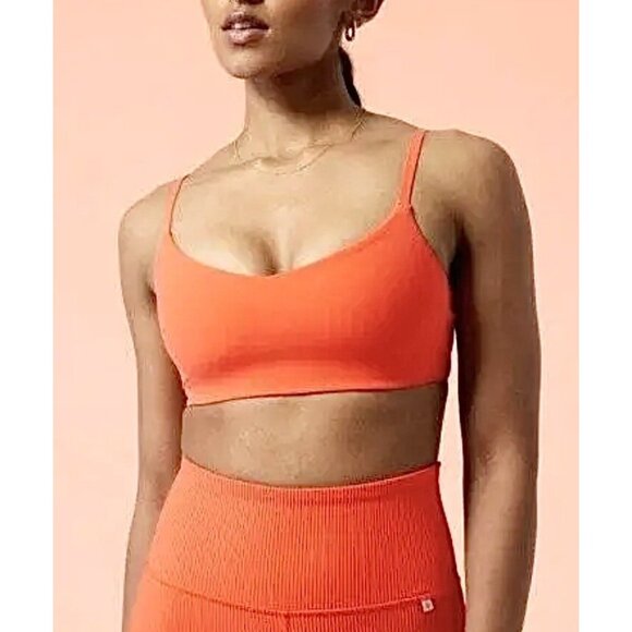 Athleta Alicia Keys Elation Sports Bra D-DD Orange Womens Size 3x New - Picture 1 of 5